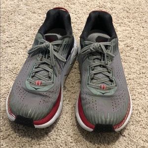 Hoka One One grey tennis shoes Size 8